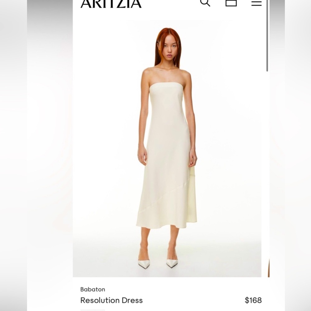 NWT ARITZIA BABATON RESOLUTIONION DRESS